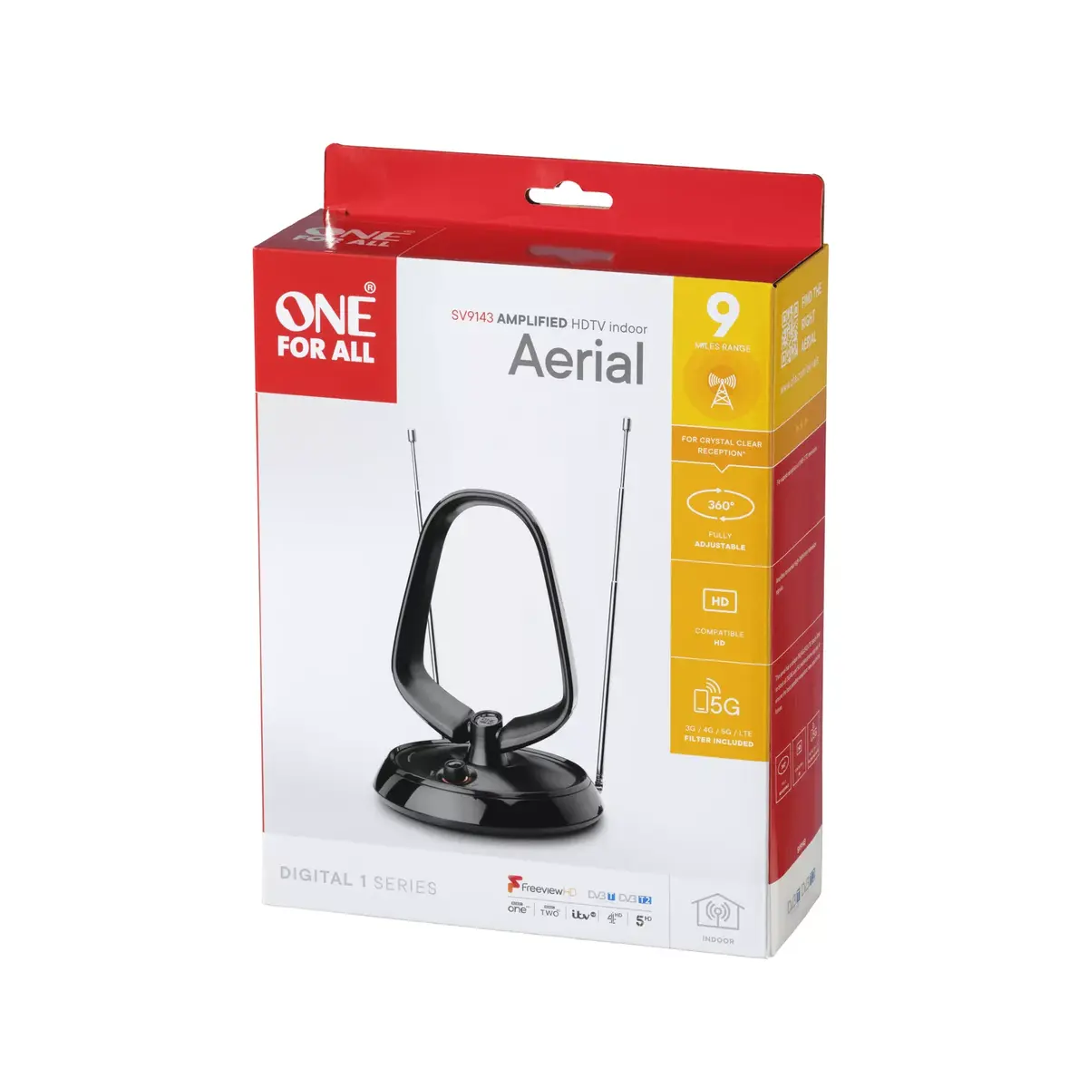 Iekštelpu antena One For All Value Line DVB-T 5G Photo 4