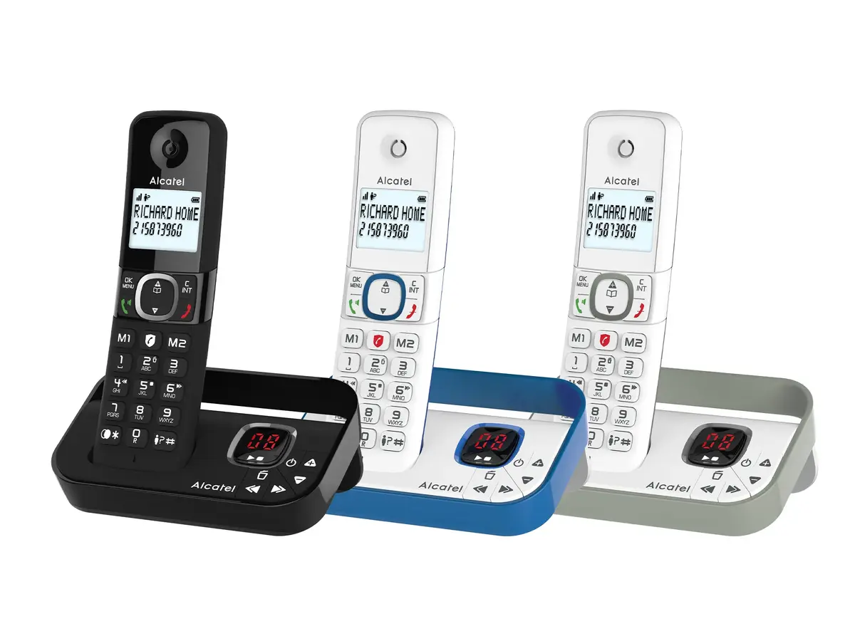 Bezvadu tālrunis ALCATEL F860 Voice DE