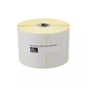 Labels Zebra 102 x 51 mm Uncoated Permanent Adhesive 1000 sheets Roll 25-up
