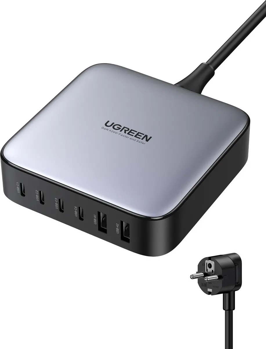 Lādētājs Ugreen 40914 Nexode 200W GaN