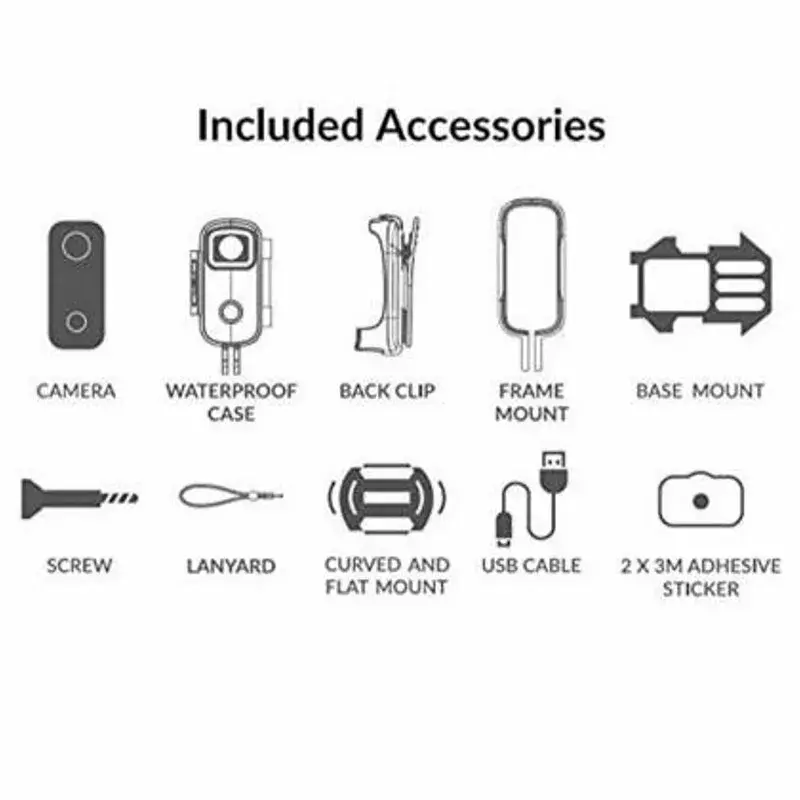 Action camera SJCam C100 Mini HD Photo 7