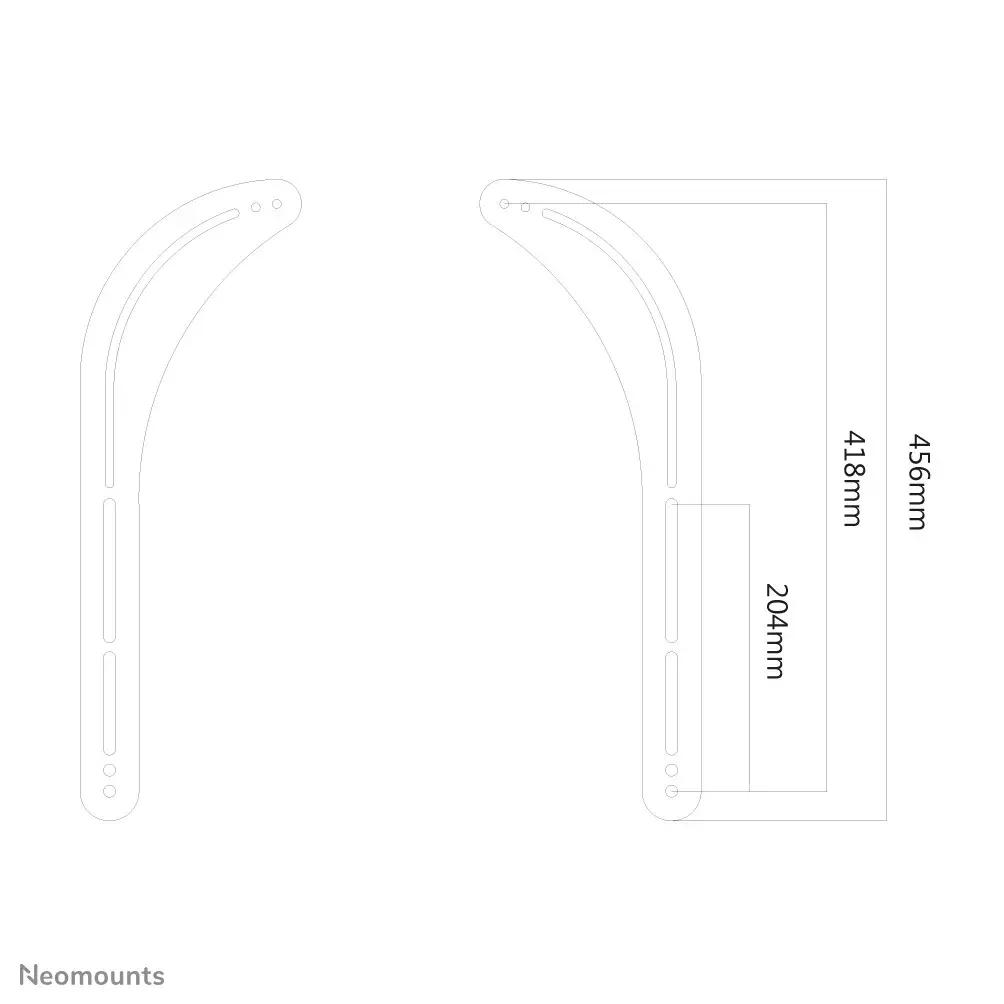 Крепление для звуковой панели Neomounts NM-USP100BLACK Photo 3