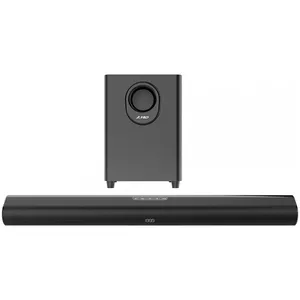 Мультимедийные Bluetooth колонки F&D HT-350 2.1 Soundbar, 110 Вт (70 Вт+2x20 Вт) (RMS), BT 5.0/BT/AUX/HDMI(ARC)/USB/OPTICAL LED дисплей Пульт дистанционного управления