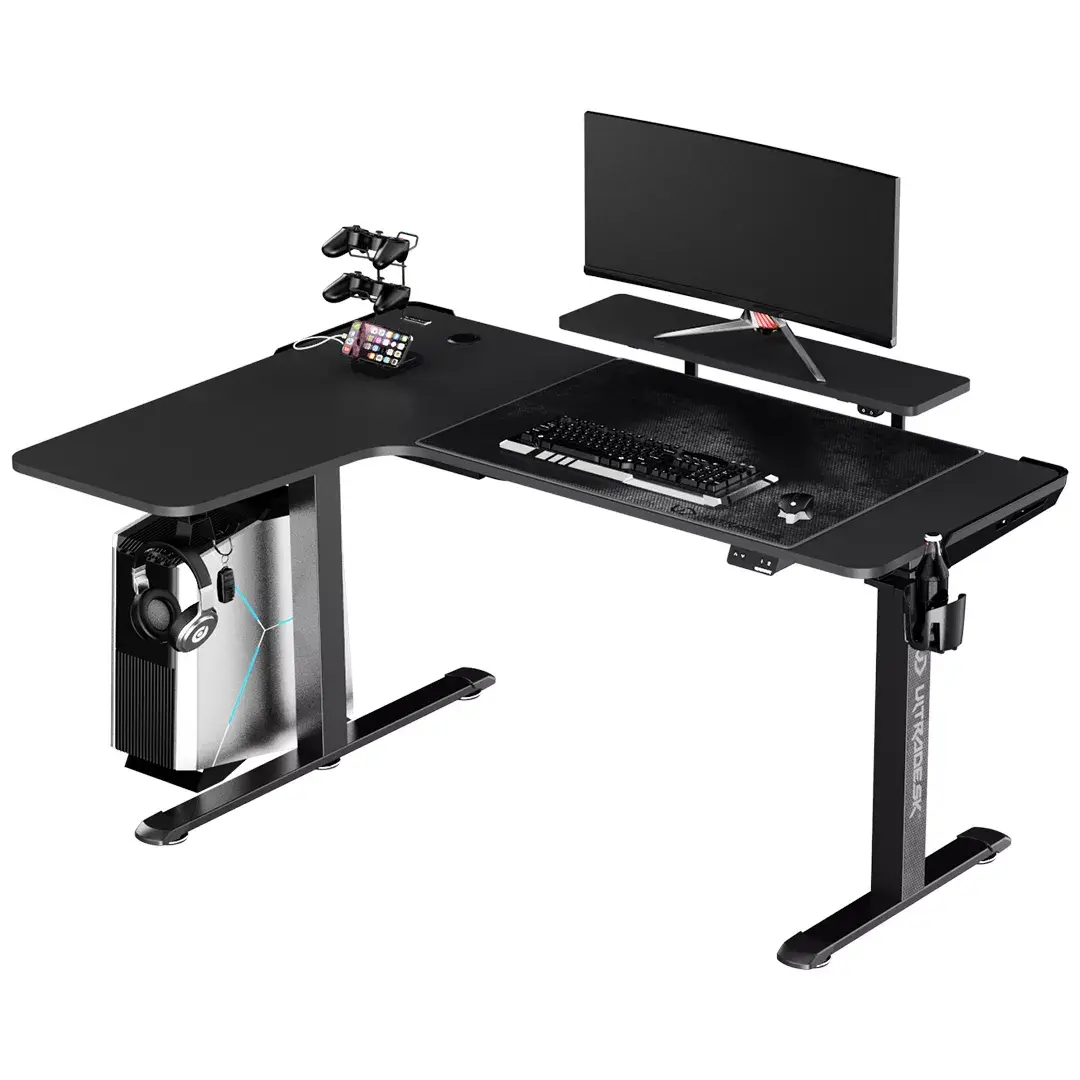 Угловой стол Ultradesk Winger Black Photo 2