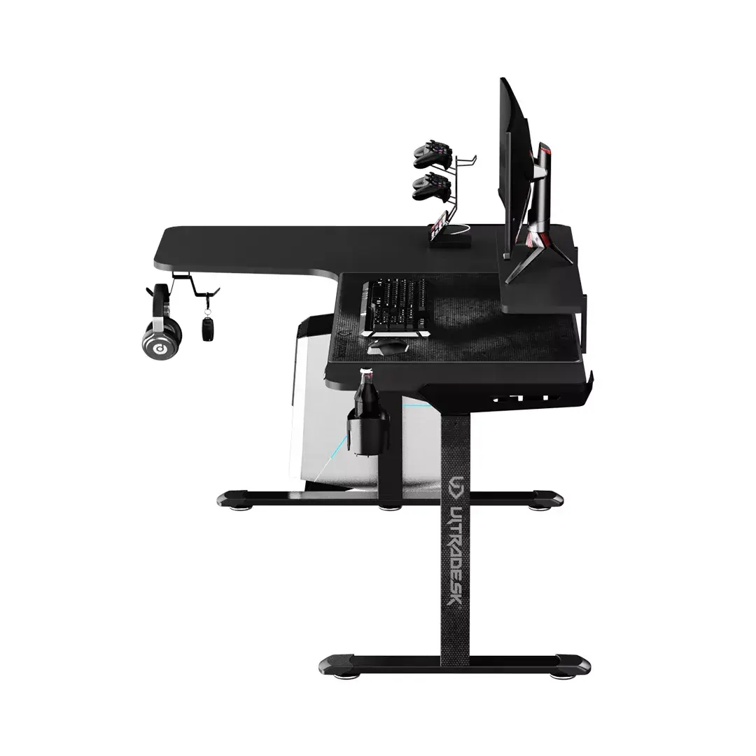 Угловой стол Ultradesk Winger Black Photo 3