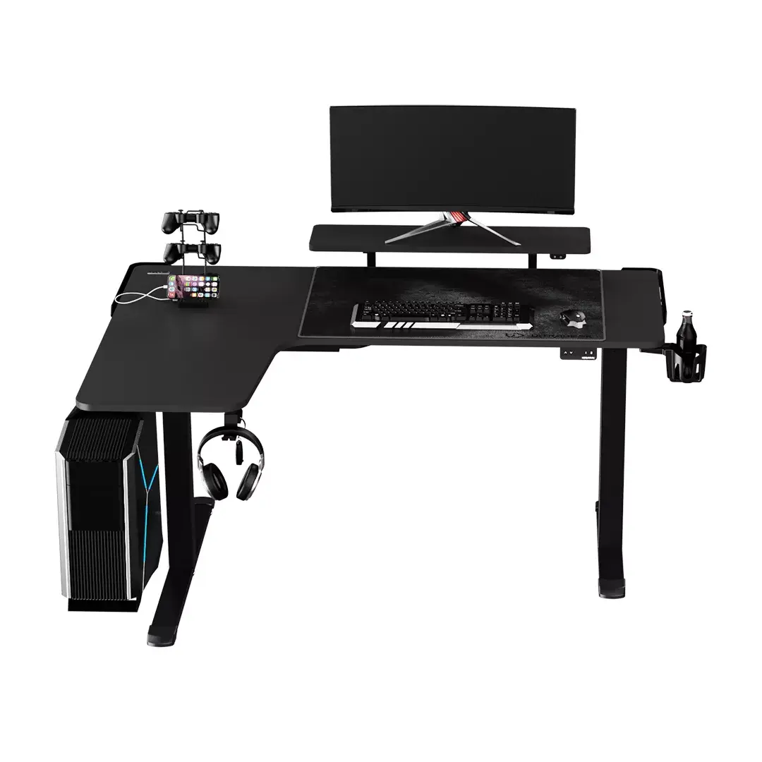 Угловой стол Ultradesk Winger Black Photo 5