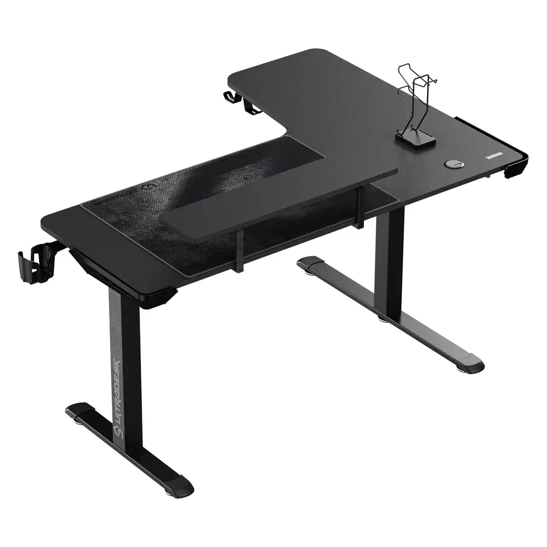 Угловой стол Ultradesk Winger Black Photo 7