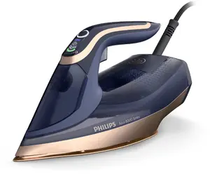 Philips Azur 8000 Series DST8050/20 Tvaika gludeklis 3000 W SteamGlide Elite Pamatne 0.35 L Tvertne 260 g/min Tvaika padeve Zils