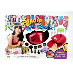 Manicure set Dromader Atelier Glamour Nail studio — children's manicure kit, model 03004