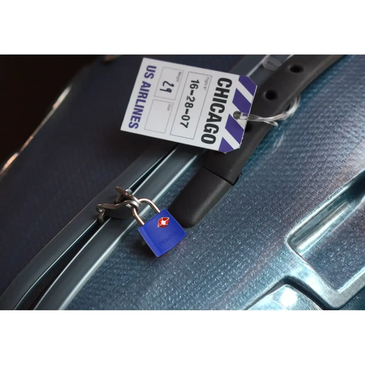 MASTERLOCK 4695EURTAST TSA Luggage Padlock 2-Pack Photo 2