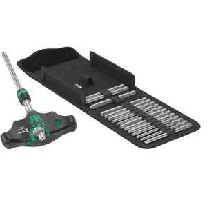 Ratchet Wrench Wera 05057473001 17 pcs Black Green