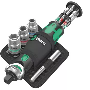 Wrench Ratchet Wera 05004283001 18 pcs Black Green