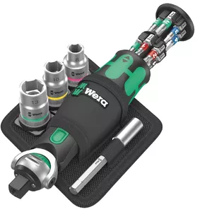 Ratchet Wrench Wera 05004281001 18 pc Black Green