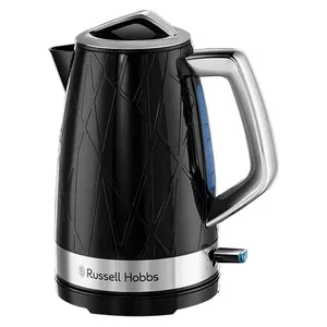 Russell Hobbs 28081-70 elektriskās tējkanna 1,7 L 2400 W Melns, Nerūsējošs tērauds