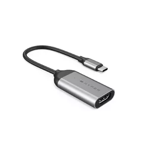 USB Type-C HDMI Adapter HYPER HD-H8K Stainless Steel Male 28g