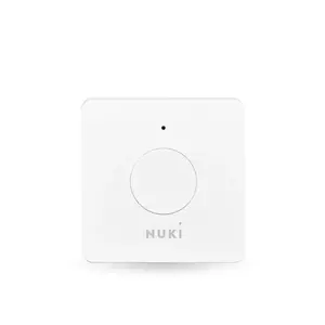 Button NUKI Opener White 70×22×70 mm, Bluetooth 5.0, compatible with NUKI