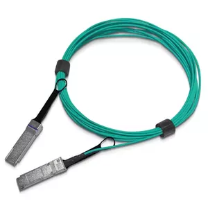 InfiniBand/fibre optic cable NVIDIA 980-9I45J-00H010 QSFP56 to QSFP56 10 m (Aqua)