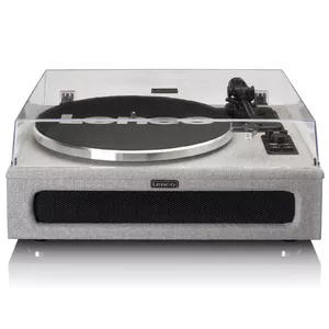 Belt-drive audio turntable Lenco LS-440GY Grey Automatic Bluetooth