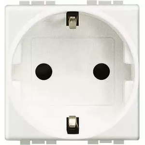 Розетка Legrand N4141AN SL — электрическая настенная розетка без заземления (N), модель N4141AN