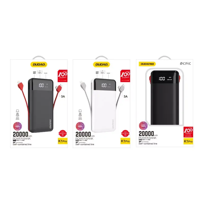 Powerbank Dudao K1Pro 20000mAh 15W Photo 3