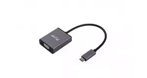 USB-C to VGA adapter LMP model LMP-USBC-VGA-SG — 2048×1152, aluminium housing, grey