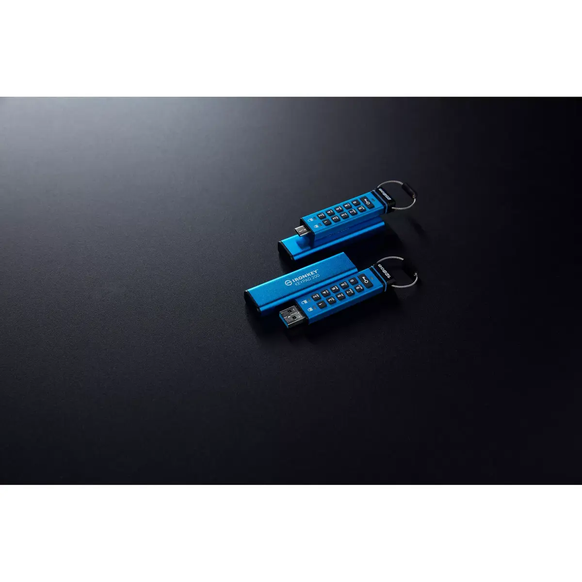 USB zibatmiņa Kingston 128GB IronKey Keypad 200 Photo 11