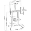 TECHLY ICA-TR49W multimedia cart stand Photo 3