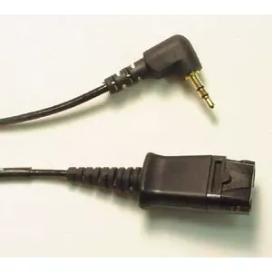 POLY 70765-01 audio kabelis 3 m 2.5mm Melns
