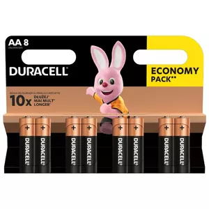 Mājas vienreizējās lietošanas AA baterija Duracell 10PP010028 – sārmainā AA ikdienas ierīcēm
