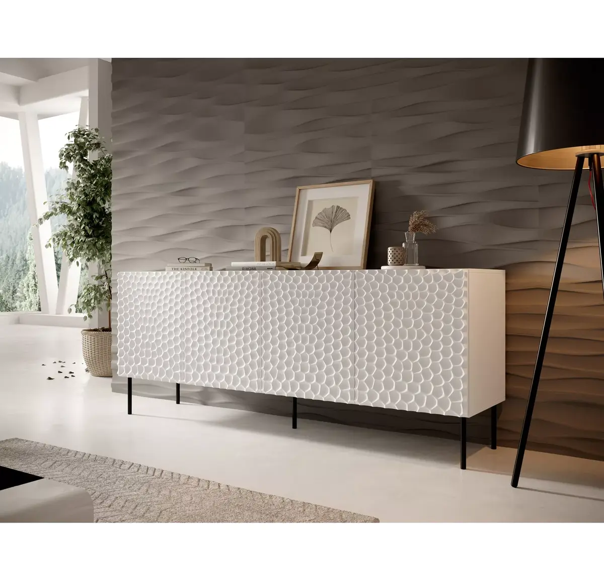 Kumode cama meble HOLE KOM190 BI Photo 3