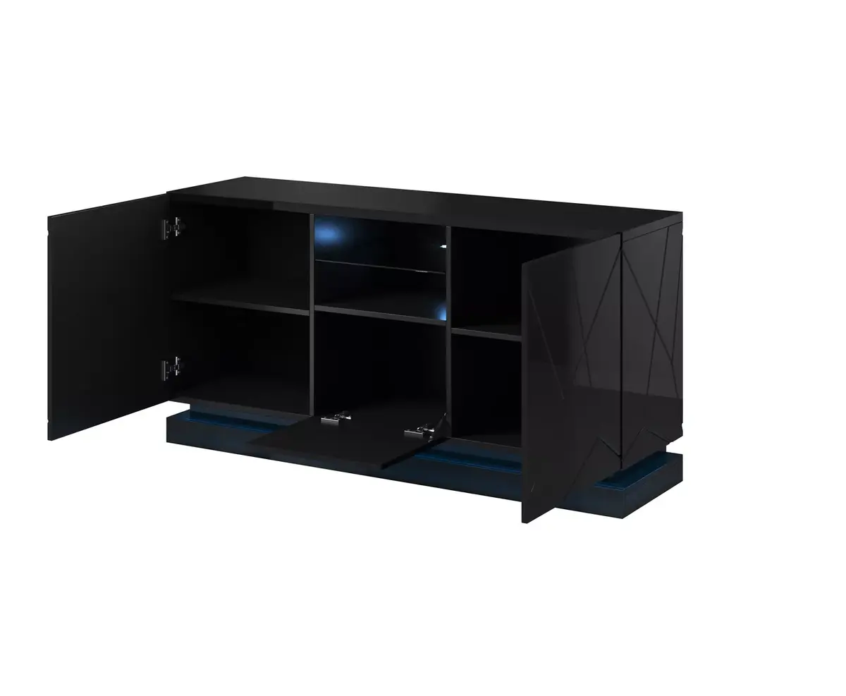 Kumode cama meble QIU 2D1K 150x41,5x75 Photo 2