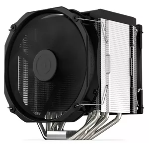 Кулер (воздушное охлаждение) ENDORFY Fortis 5 Dual Fan — 6 медных тепловых трубки, 2 вентилятора 140/120 мм, TDP 220 Вт, 4-pin PWM, чёрный