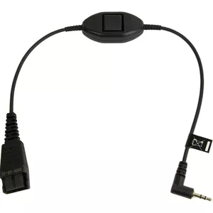 Audio Cable Jabra 8800-00-55 0.3m QD 2.5mm Jack Black