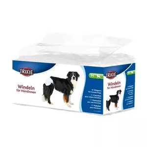 Dog diapers Trixie TX-23633 size M (waist 32–48 cm) 12 pcs