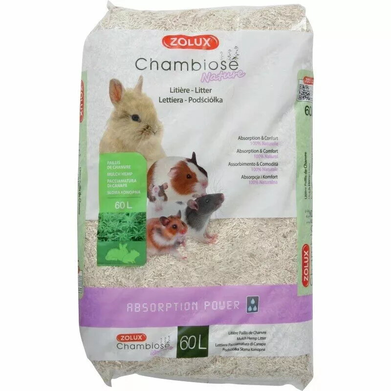 Pakaišu smiltiņas ZOLUX Chambiose Nature 60