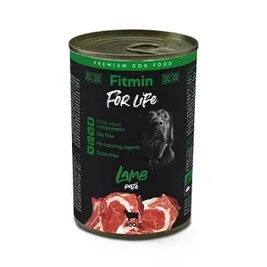 FITMIN for Life Lamb Pate - Влажный корм для собак - 400 г