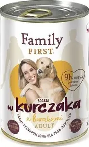 Консервы для собак Family FIRST Adult Chicken with Beets 400 г