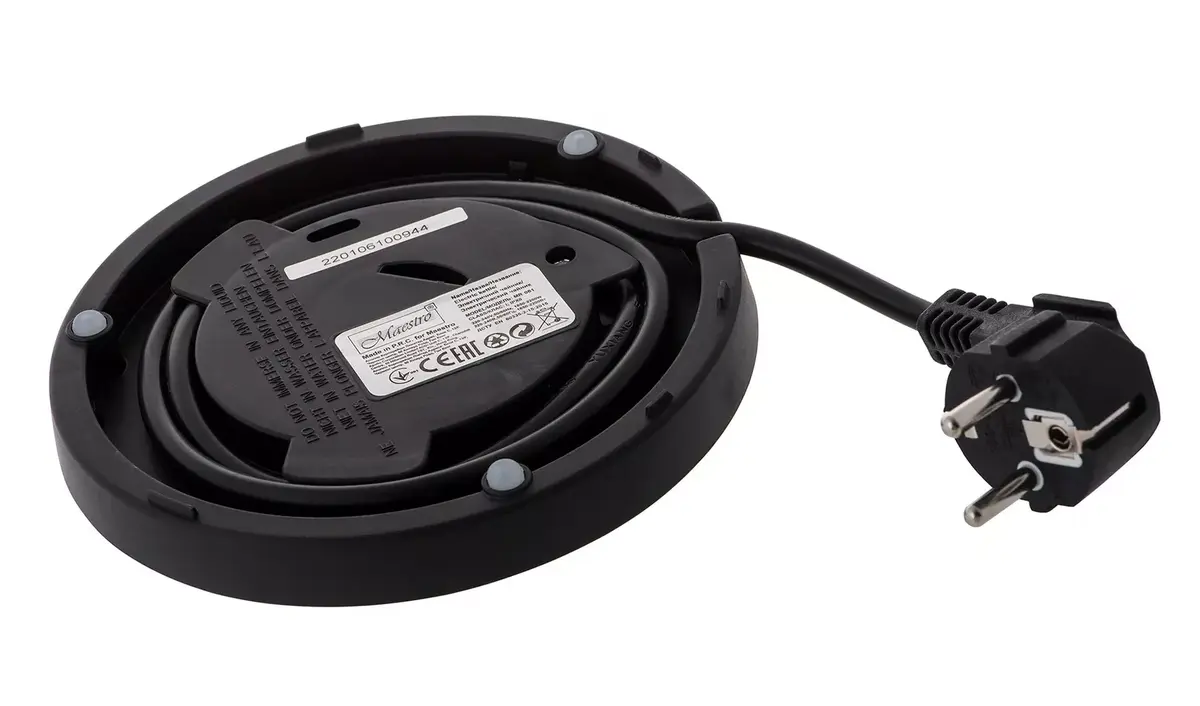 Электрический чайник Maestro 1.7L 2200W MR-061-BLACK Photo 6