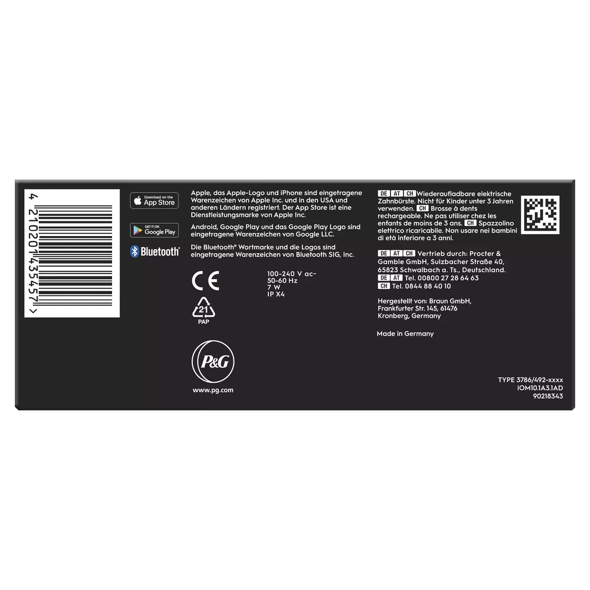 Зубная щетка BRAUN Oral-B iO Series 10 Photo 7