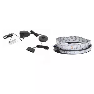 Dresser light Cama Meble QIU 2D1K — surface-mounted blue AC-powered