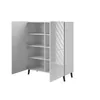 Plaukts cama meble ABETO 100,5x40x121,5 cm Photo 2