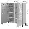 Plaukts cama meble ABETO 100,5x40x121,5 cm Photo 3