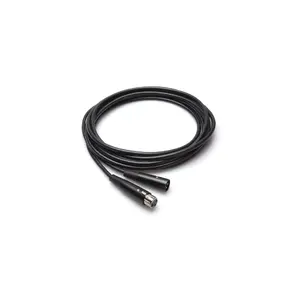 Аудиокабель Hosa MBL-105 — XLR 3-контактный (гнездо — штекер), 1.5 м, OFC, никелированные контакты, черный