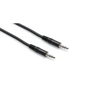 Audio kabelis Hosa CMM-103 — 3,5 mm uz 3,5 mm TRS, 0,9 m, melns