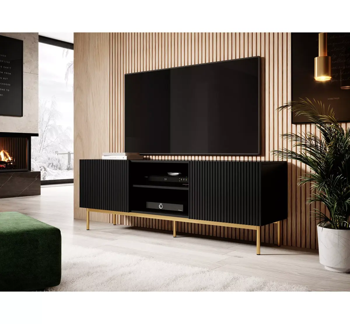 TV skapītis Cama PAFOS 150x40x60 cm Photo 2