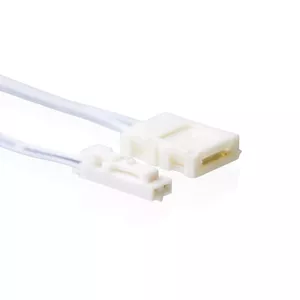 LED connector LEMLUX L813 male push-on with 100 cm wire, 8 mm cable