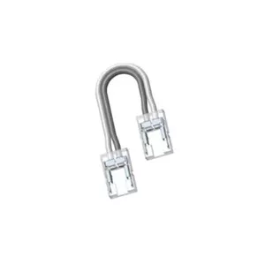 LED lentas savienotājs LEMLUX COB-CON10C priekš 10 mm COB ar 15 cm caurspīdīgu vadu