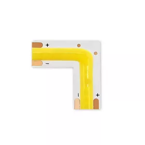Leņķa savienotājs LEMLUX COB-CORNER-NW480 10 mm 4000K priekš LED lentām