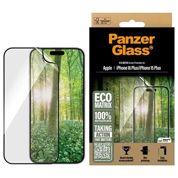 PanzerGlass MATRIX ekrāna aizsargstikls iPhone 16 Plus Photo 2