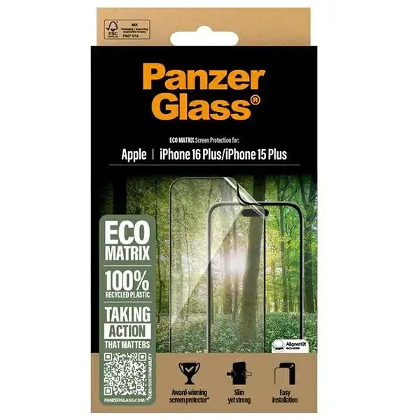 PanzerGlass MATRIX ekrāna aizsargstikls iPhone 16 Plus Photo 3